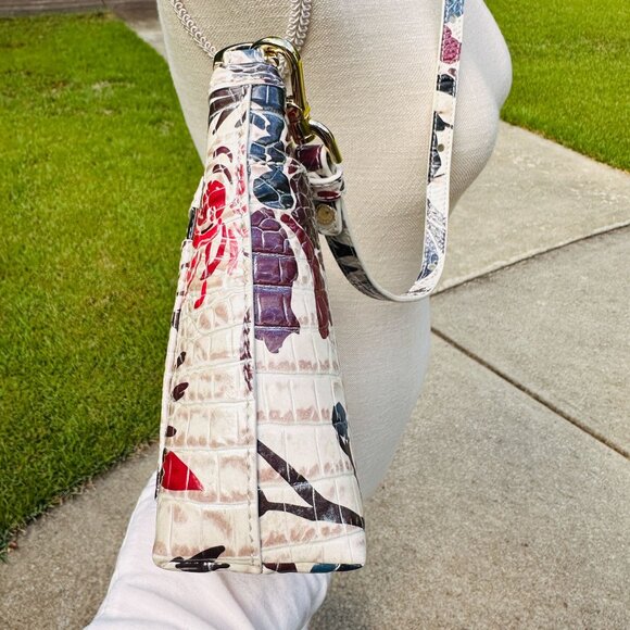 Brahmin Vida Extravaganza Melbourne Leather Crossbody T49176040001313 NWT - Picture 4 of 16